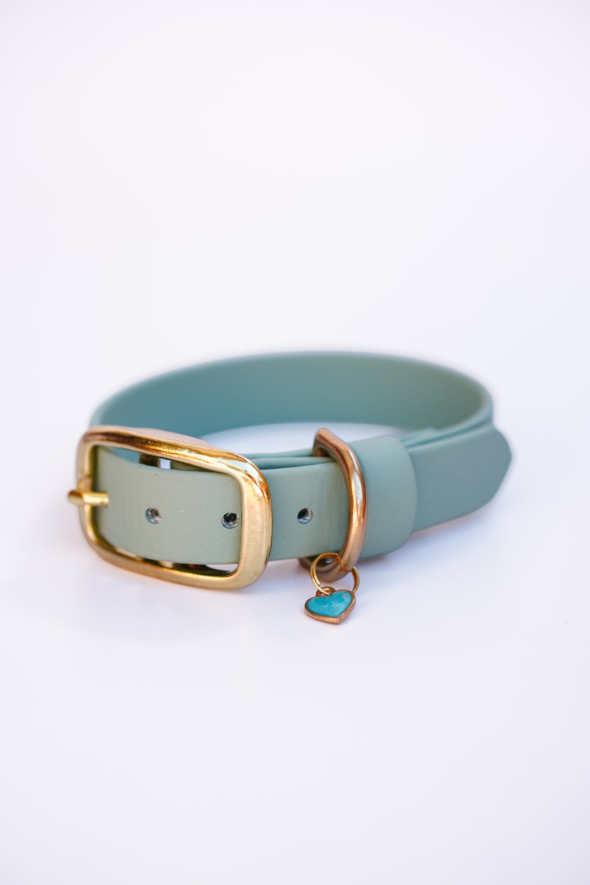 Biothane collar/ 25-30cm / Sage