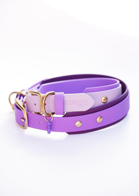 Paris collar// 40-48cm// Grape& Lilac