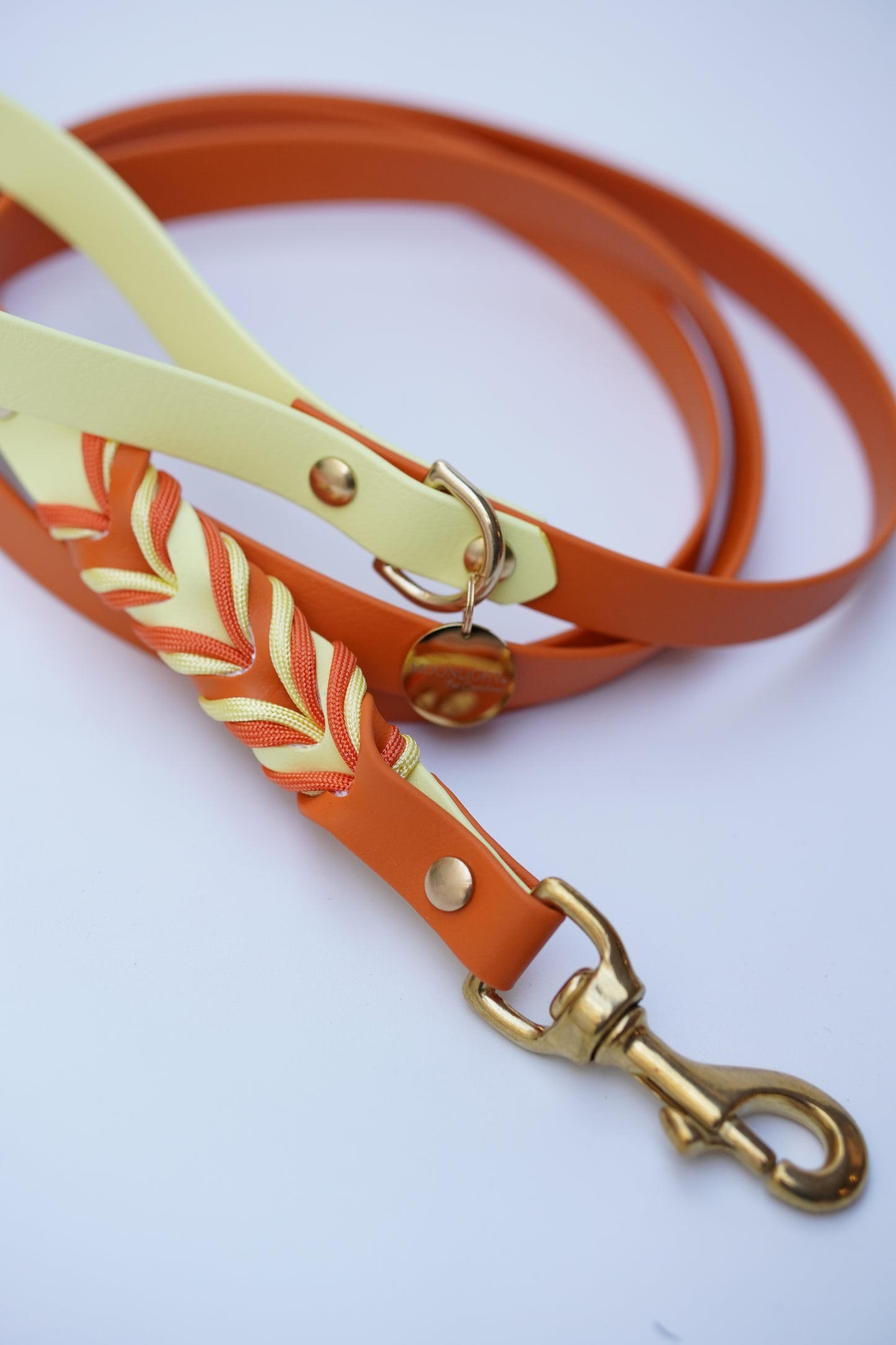 Collar and leash set- 52-62cm