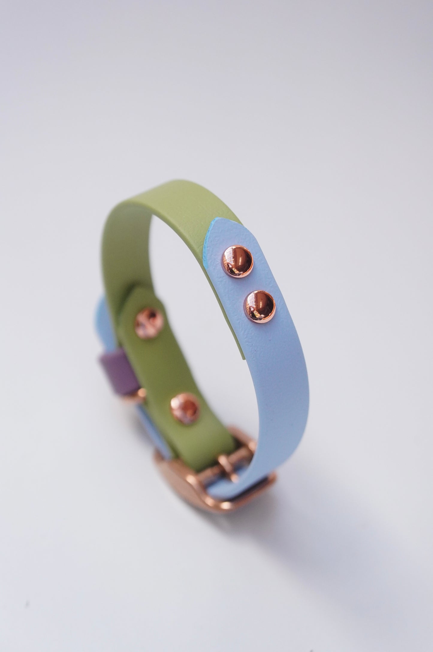 Two-tone San Diego collar 16 width (22-26cm)