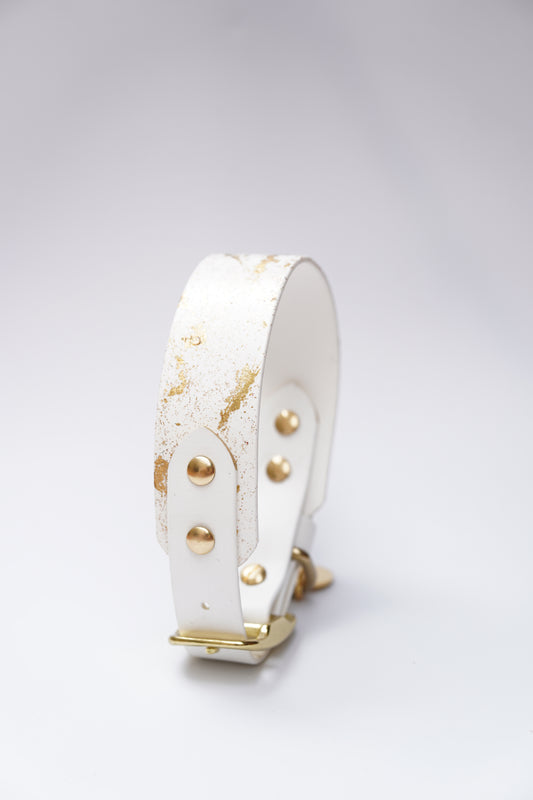 SEVILLE collar 34-41cm // White