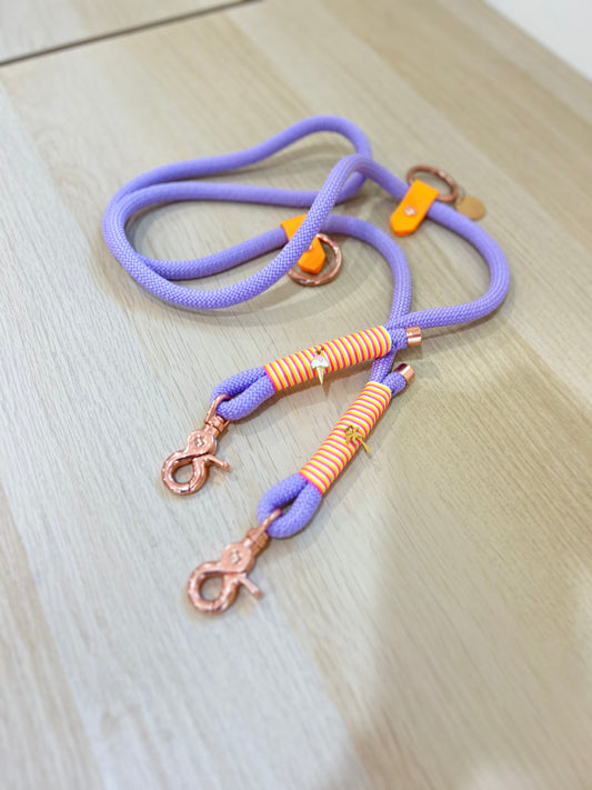 Hands-free rope leash