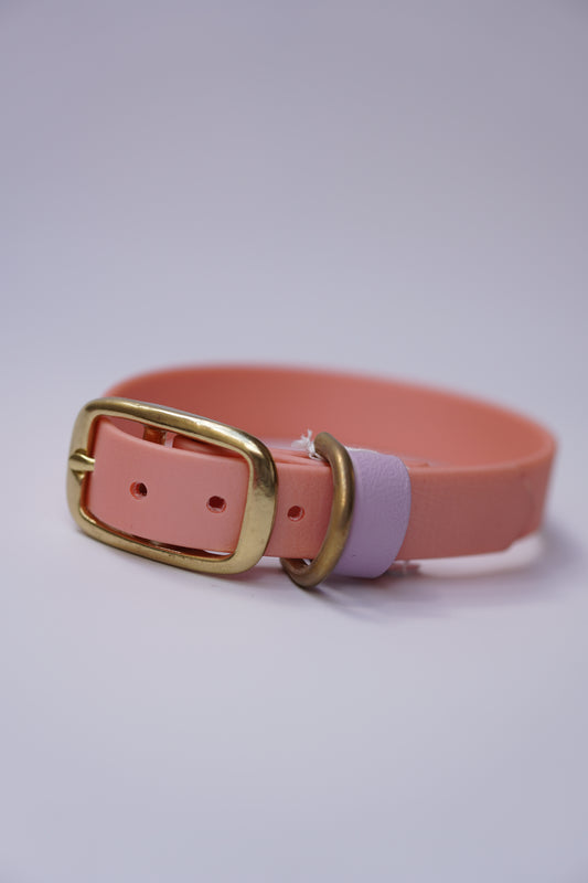 SD collar 20mm width (27-33cm) shimmer pink