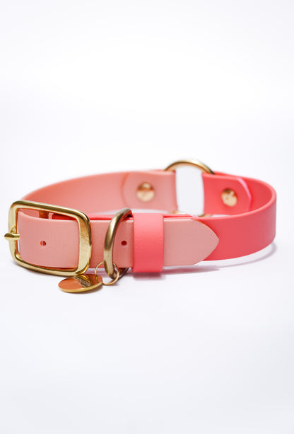 Flat biothane collar/  35-42cm