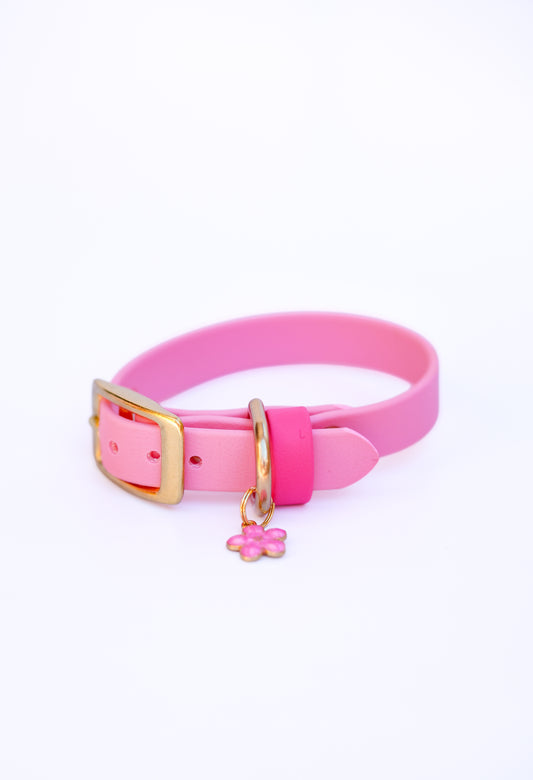 Puppy collar/ 20-25cm/ P.pink