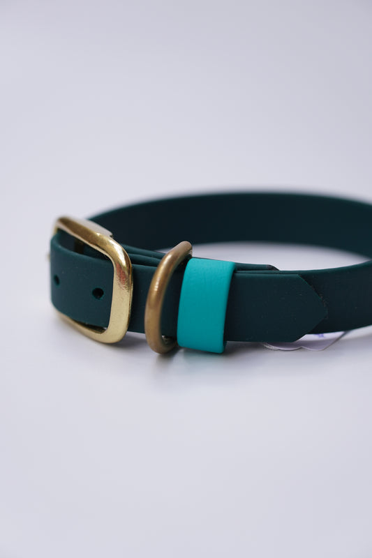 SD collar 20mm width (25-31cm) Dark green