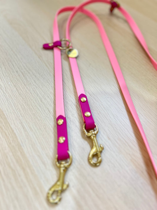 Hands-free biothane leash