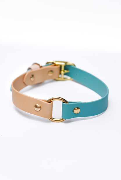 Flat biothane collar/  42-50cm
