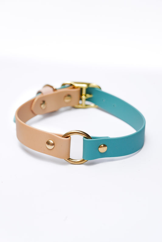 Flat biothane collar/  42-50cm
