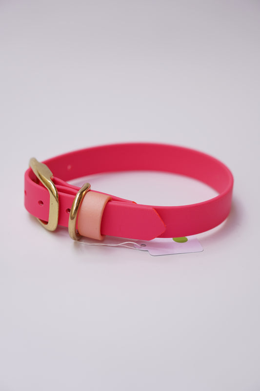 SD collar 20mm width (25-32,5cm) passion pink