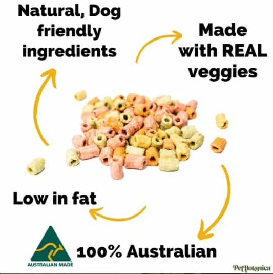 Vegetable Crunchies Pet Treats 100gm