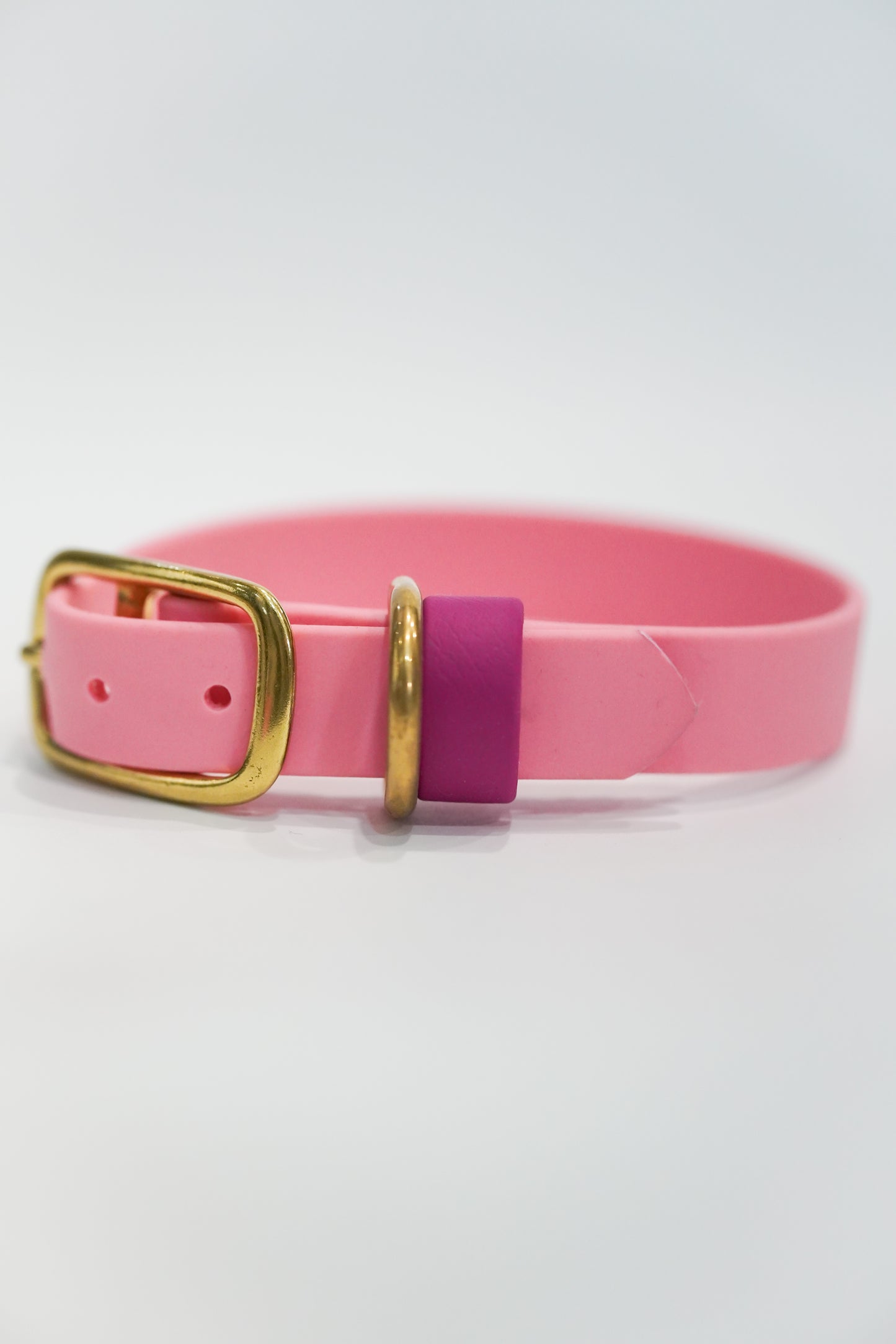 SD collar 20mm width (S) Pastel pink/Magenta