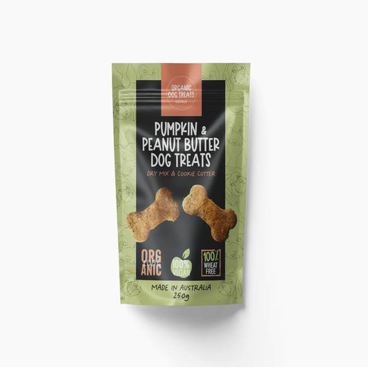 Pumpkin & Peanut Butter Dog Cookie Mix