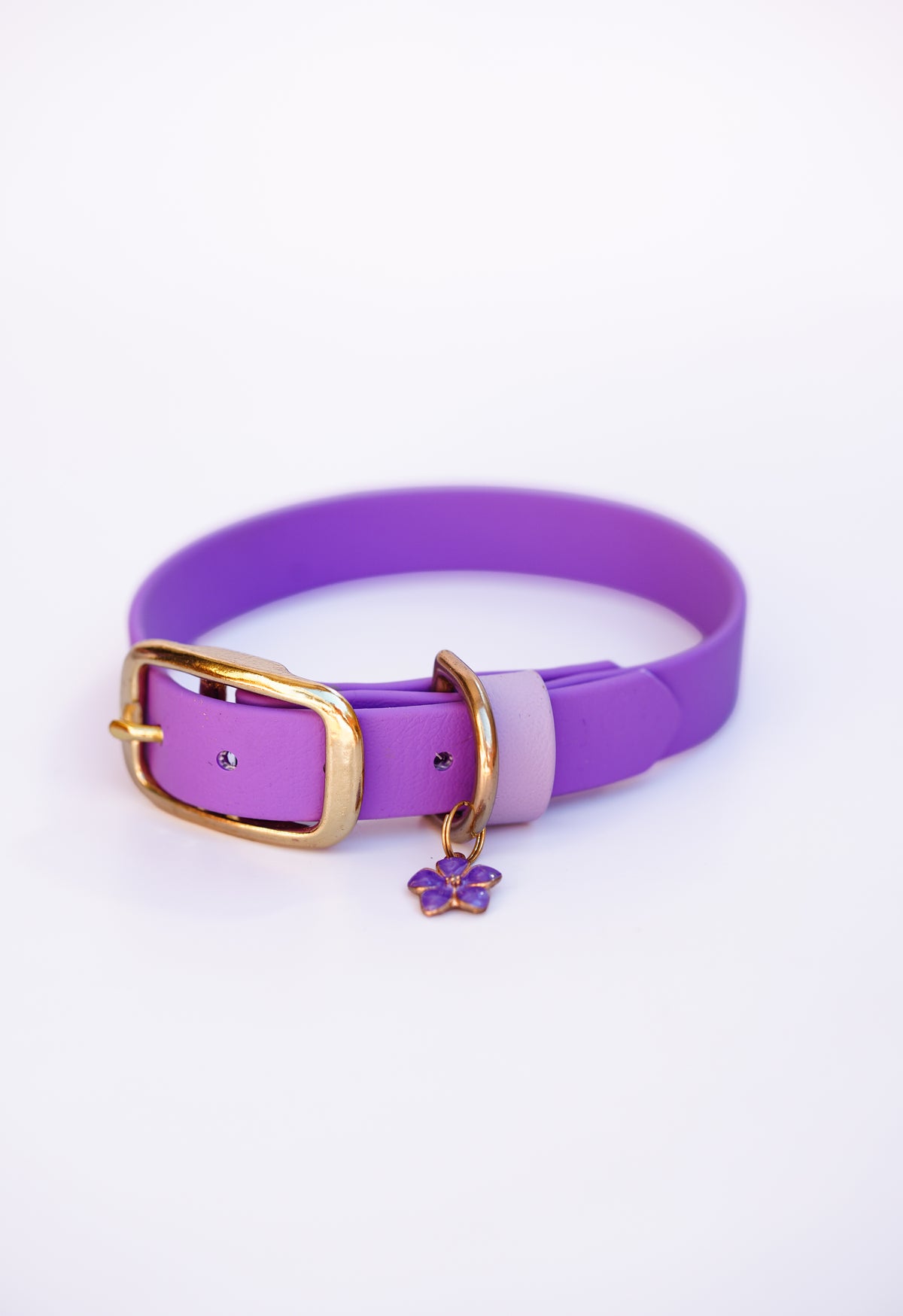 Biothane collar/  30-36cm/ Lilac