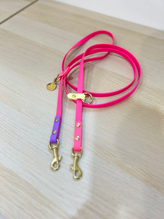 Hands-free biothane leash