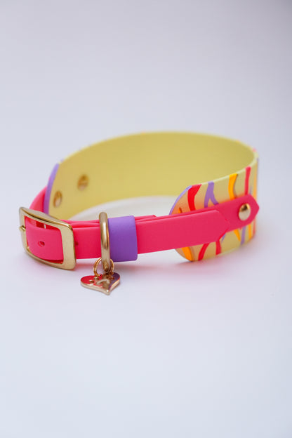 Hand-painted collar 30-36cm