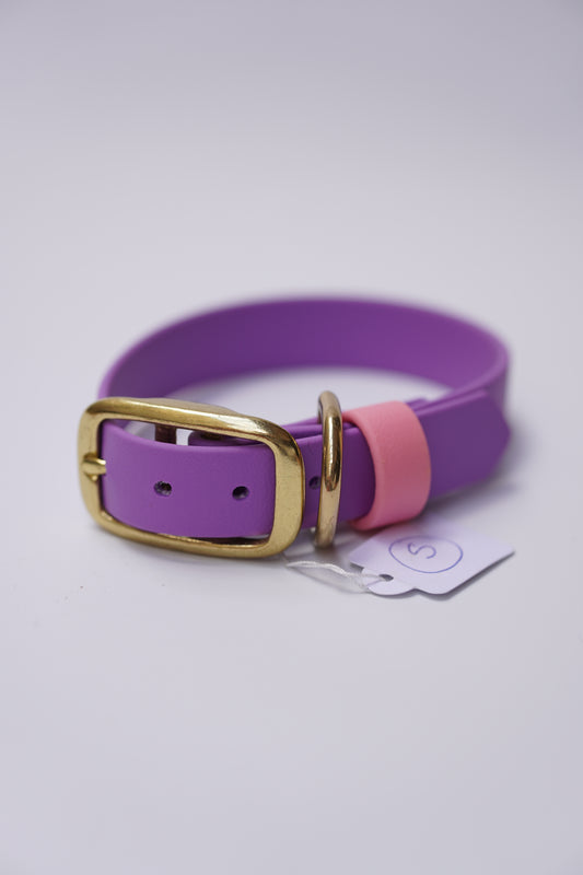 SD collar 20mm width (S) Lilac/P.Pink