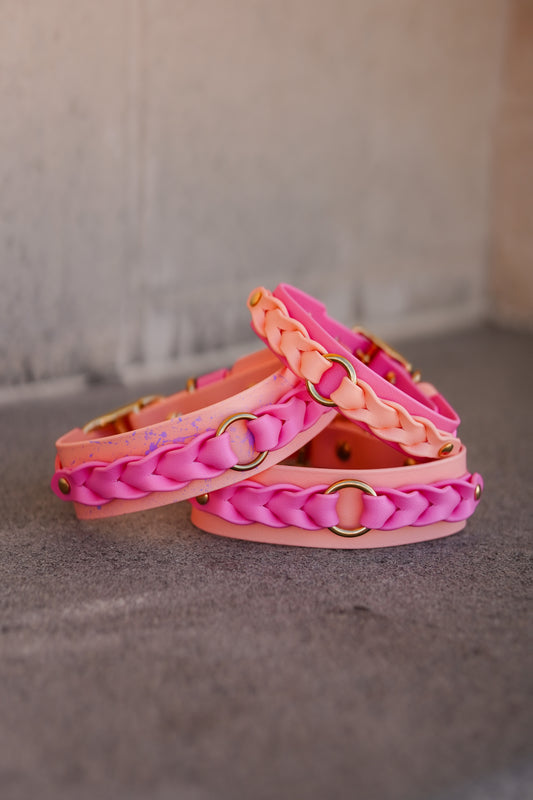 Braided collars ( few sizes)