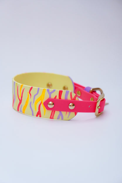 Hand-painted collar 30-36cm