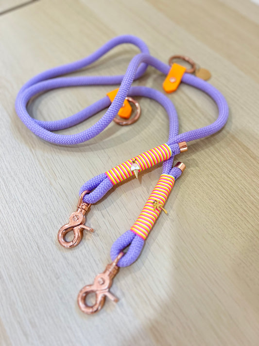 Hands-free rope leash