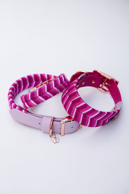 Sydney collars- Pink Spring Combo