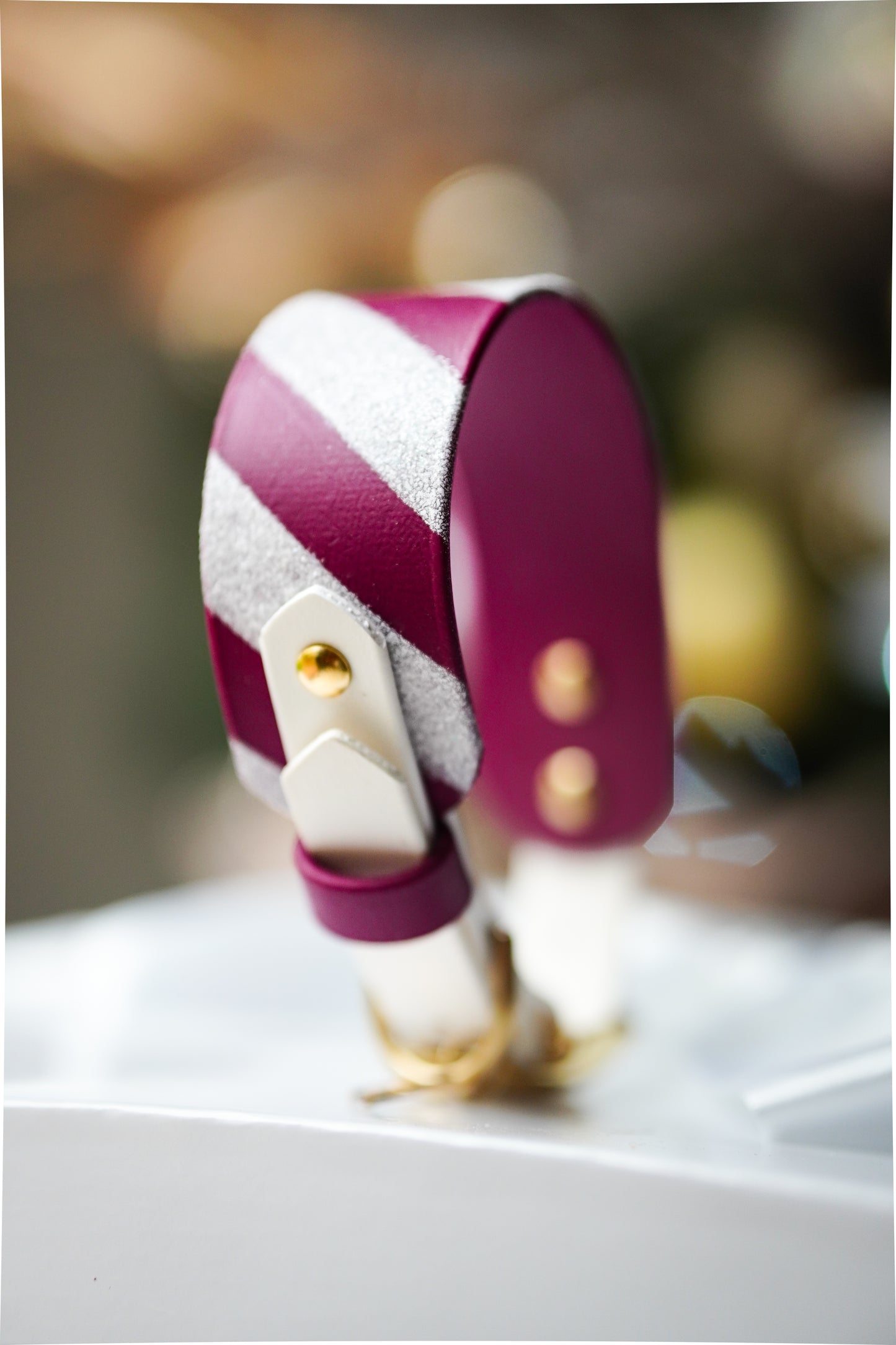 Wine Sugar Cane collar— 30-36cm