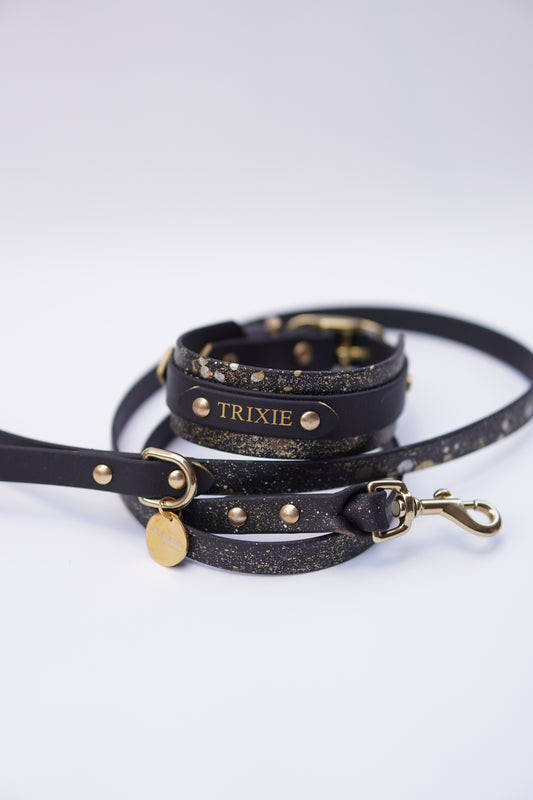Collar and leash set- 30-38mm (Sighthounds)