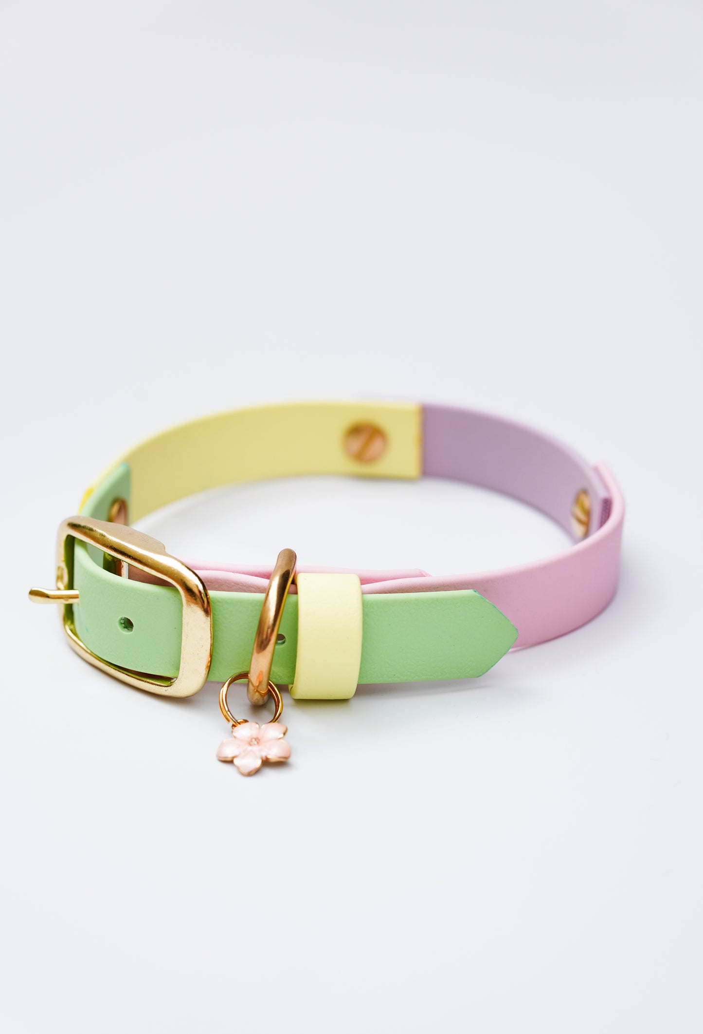 Pastel Biothane collar/  30-36cm