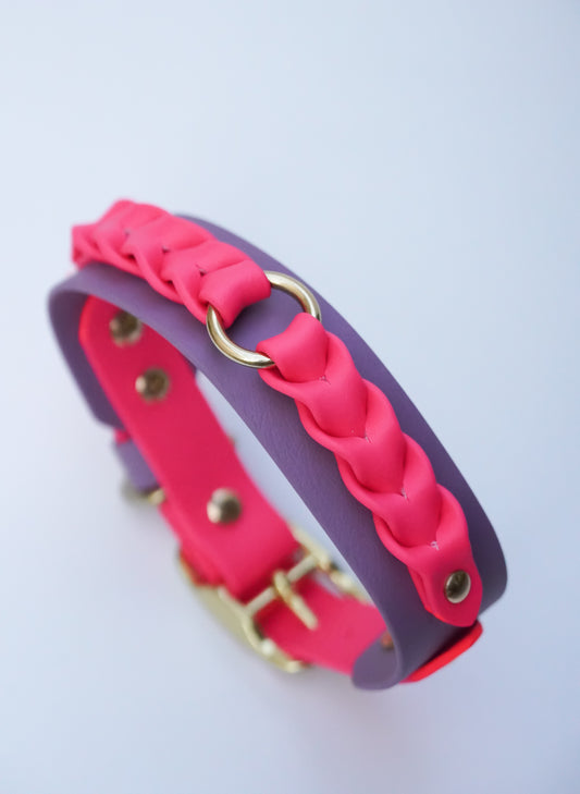 Braided collar- 34-42cm