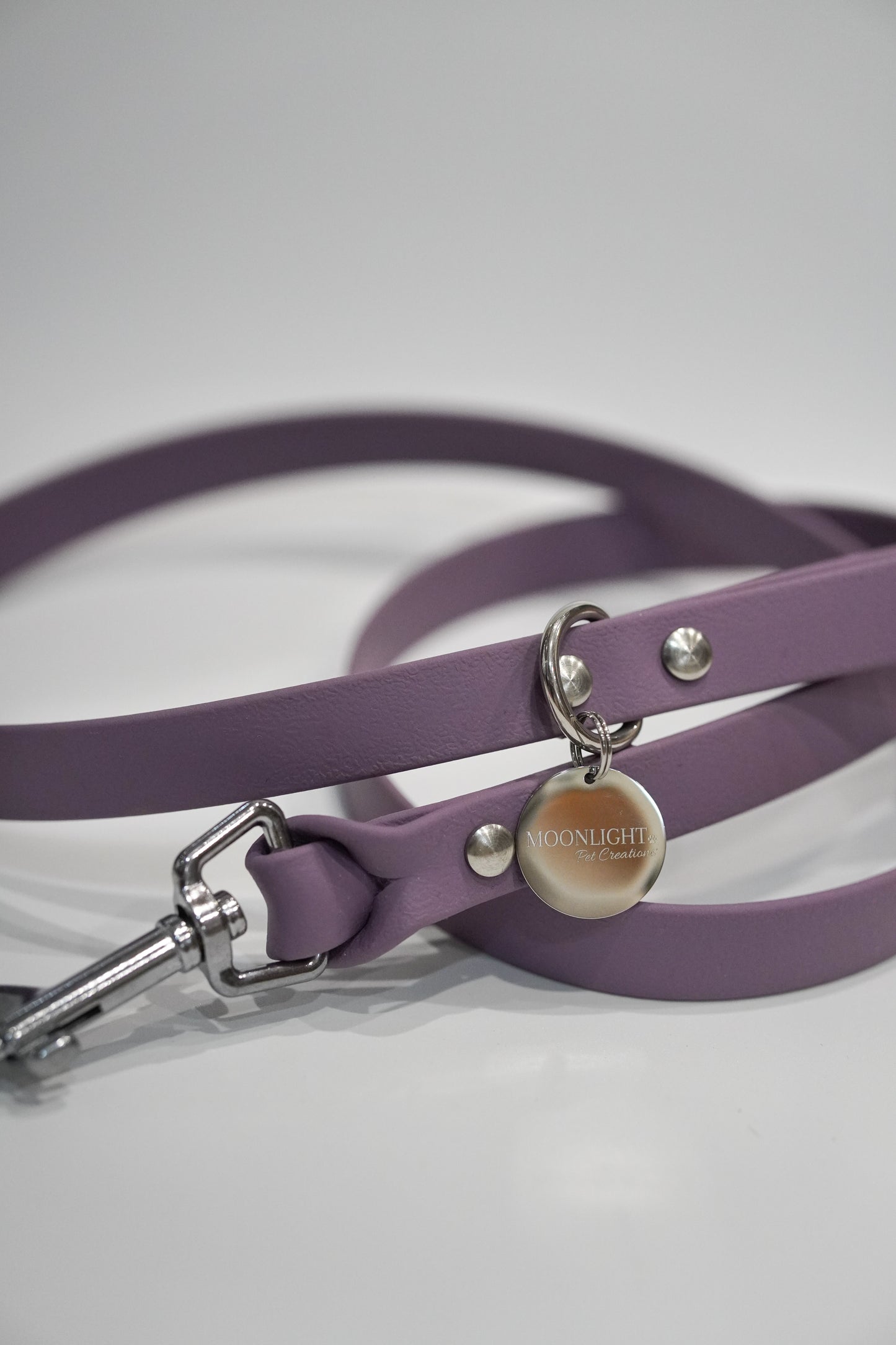 Biothane leash Mauve
