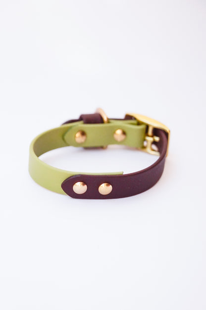 Two-tone San Diego collar 16 width (23-27cm)