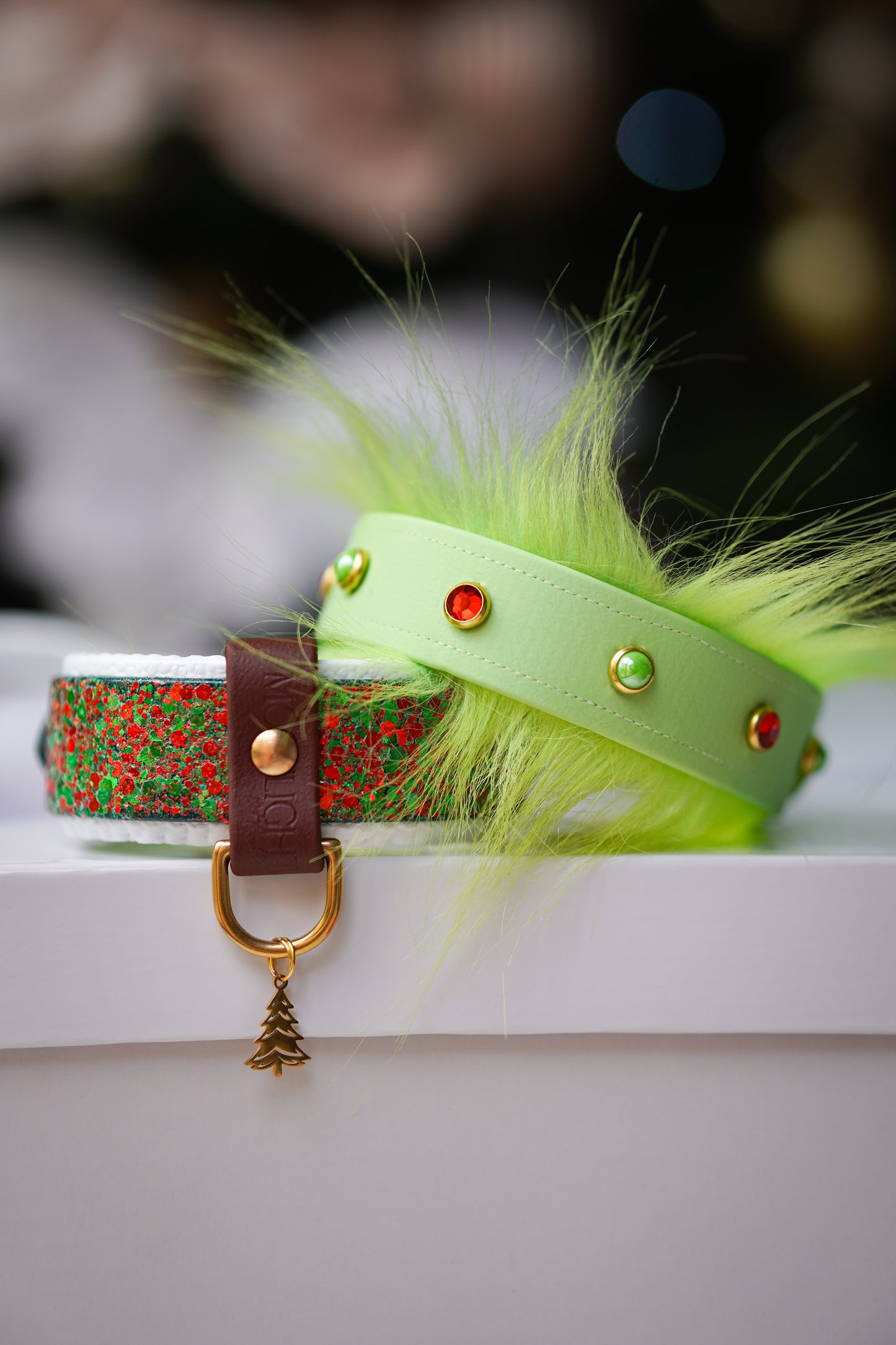 Red/Green collar — 24-31cm