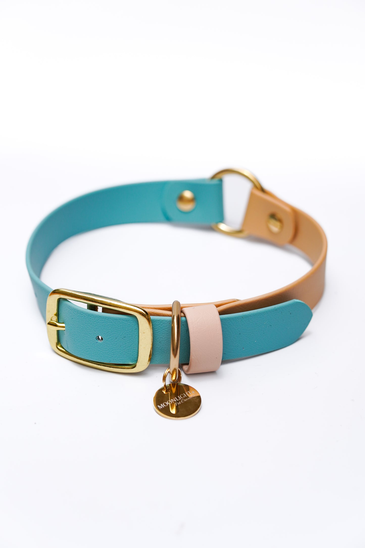 Flat biothane collar/  42-50cm