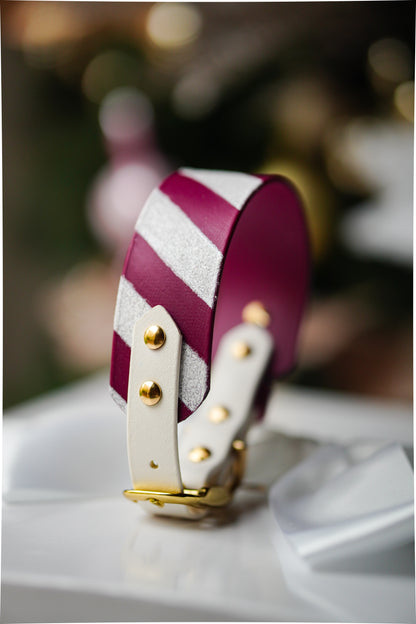 Wine Sugar Cane collar— 30-36cm