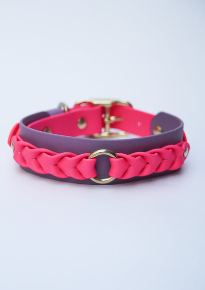 Braided collar- 34-42cm