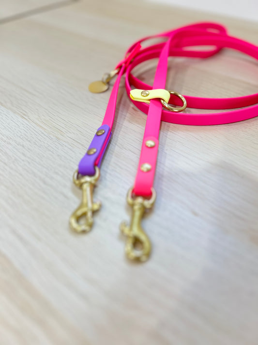 Hands-free biothane leash