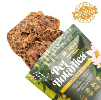 Lamb Puffs Pet Treats 50gm