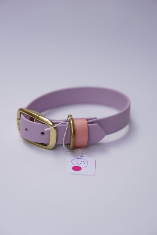 SD collar 20mm width (24-30cm) lavender