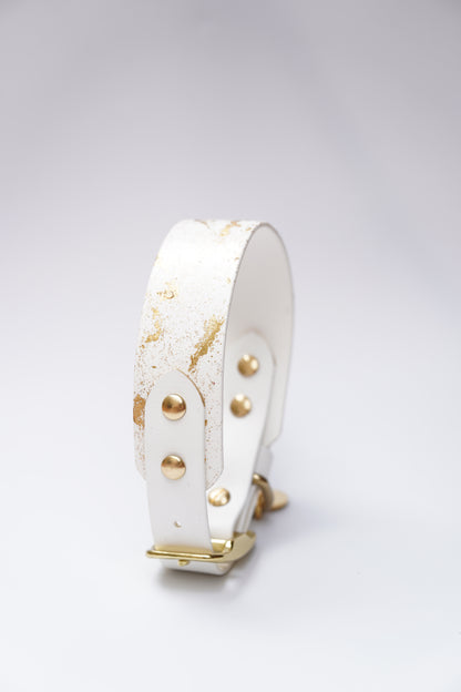 SEVILLE collar 34-41cm // White