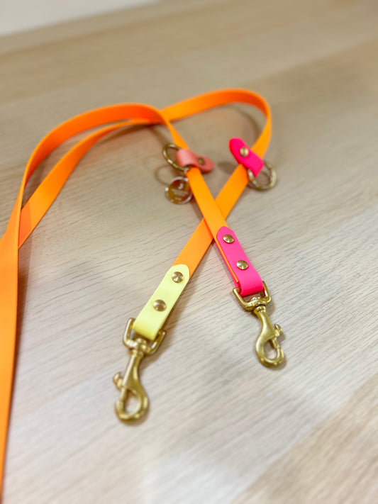 Hands-free biothane leash